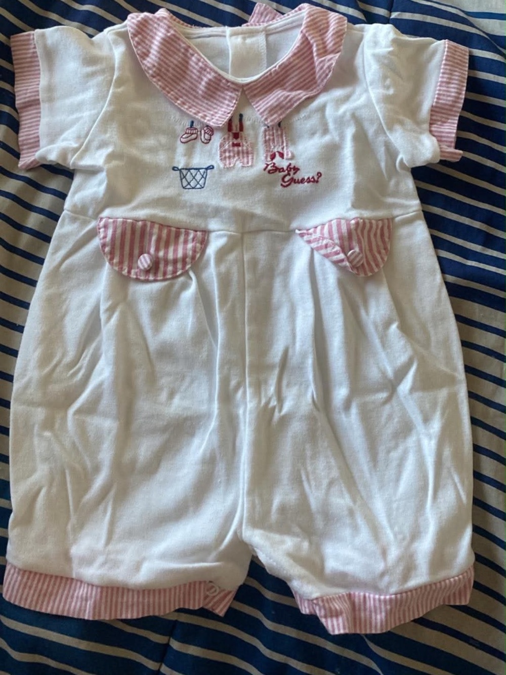 Vintage Baby Guess romper